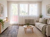 Prodej bytu 1+1 s lodžii a výhledem do zeleně, ul. Jiřího Trnky, cena 3150000 CZK / objekt, nabízí 